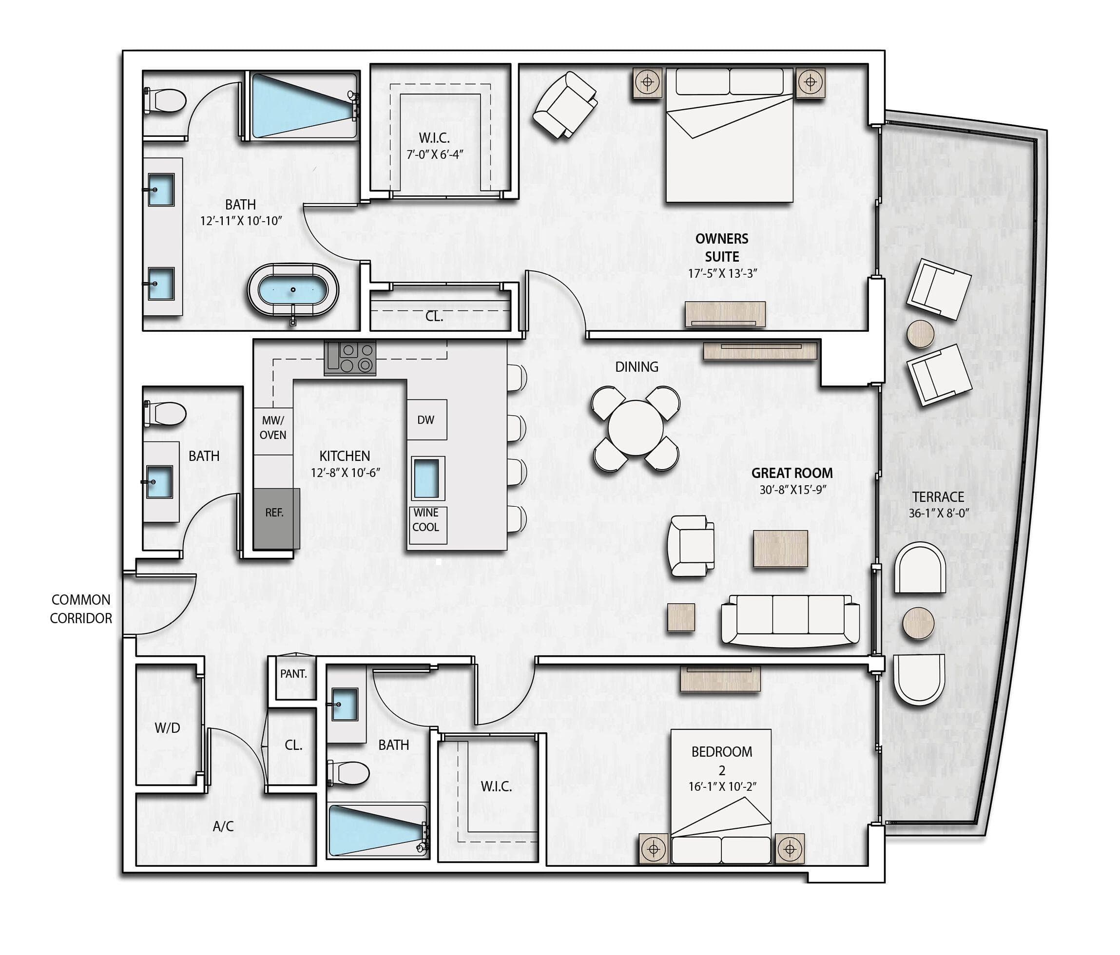 220 Lake Shore Drive N-1806, Lake Park, FL 33403 — photo 7 of 45