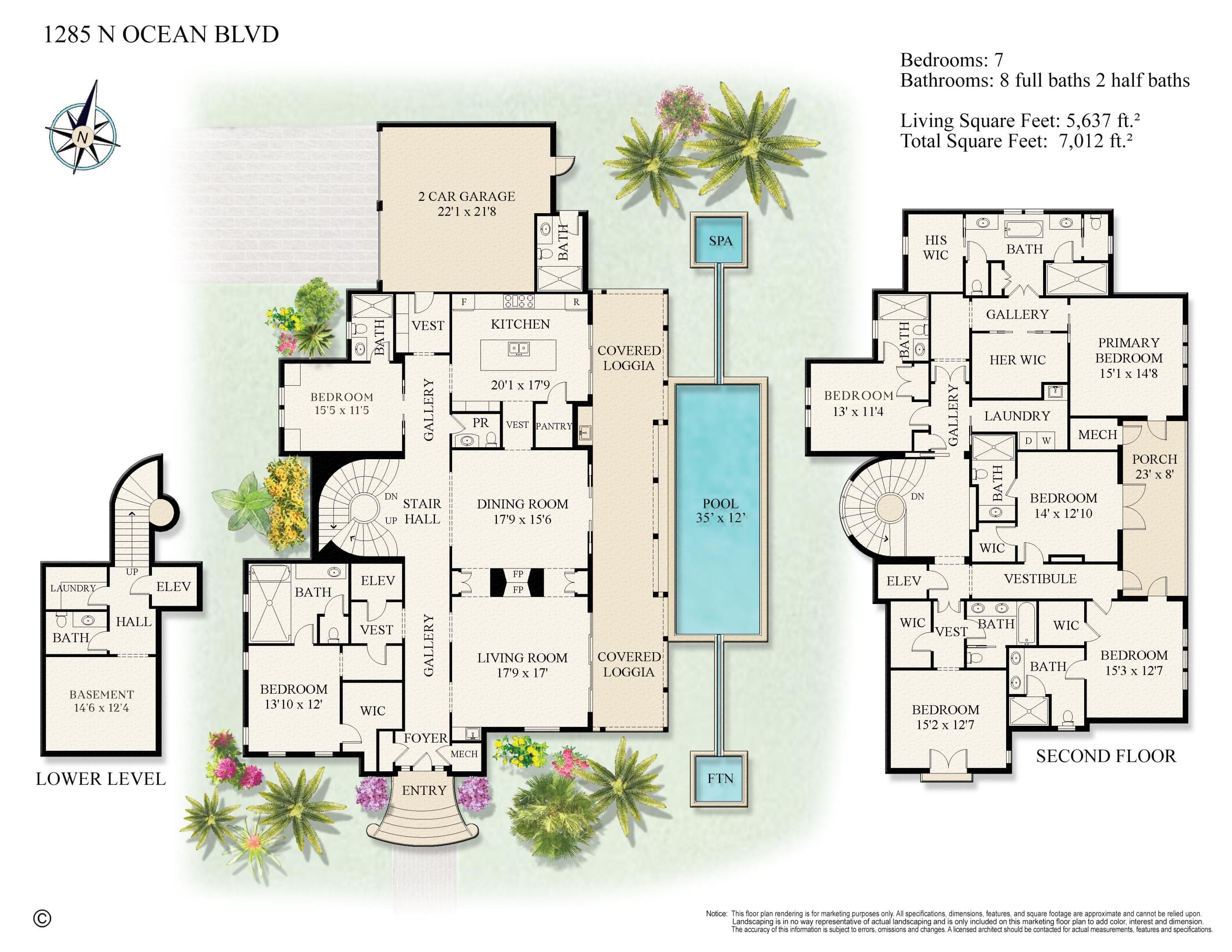 1285 N Ocean Boulevard, Palm Beach, FL 33480 — photo 24 of 24