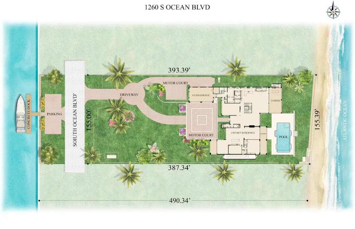 1260 S Ocean Boulevard, Manalapan, FL 33462 — photo 108 of 108