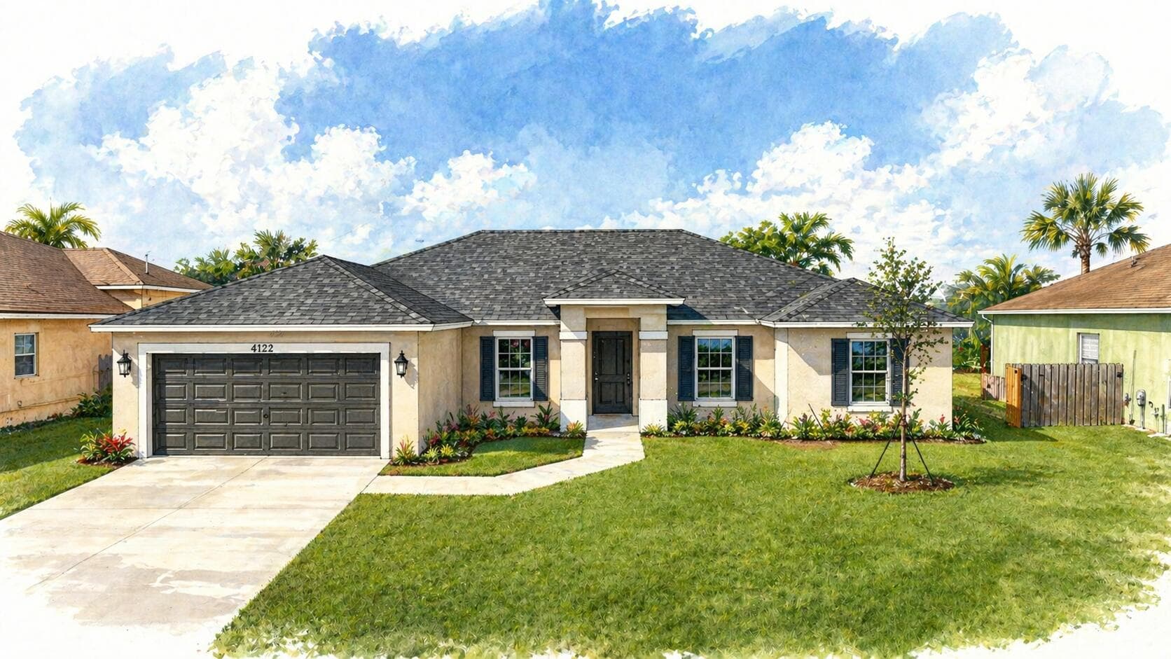 4122 SW Baird Street, Port St. Lucie, FL 34953 — photo 1 of 65