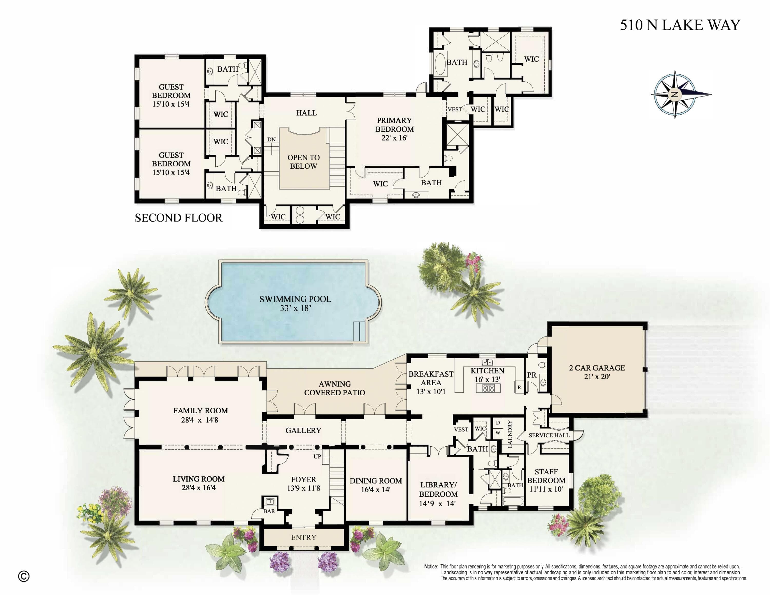 510 N Lake Way, Palm Beach, FL 33480 — photo 24 of 24